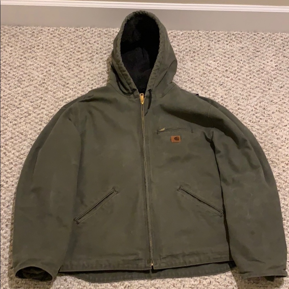 Carheartt Canvas insulated jacket Size XL